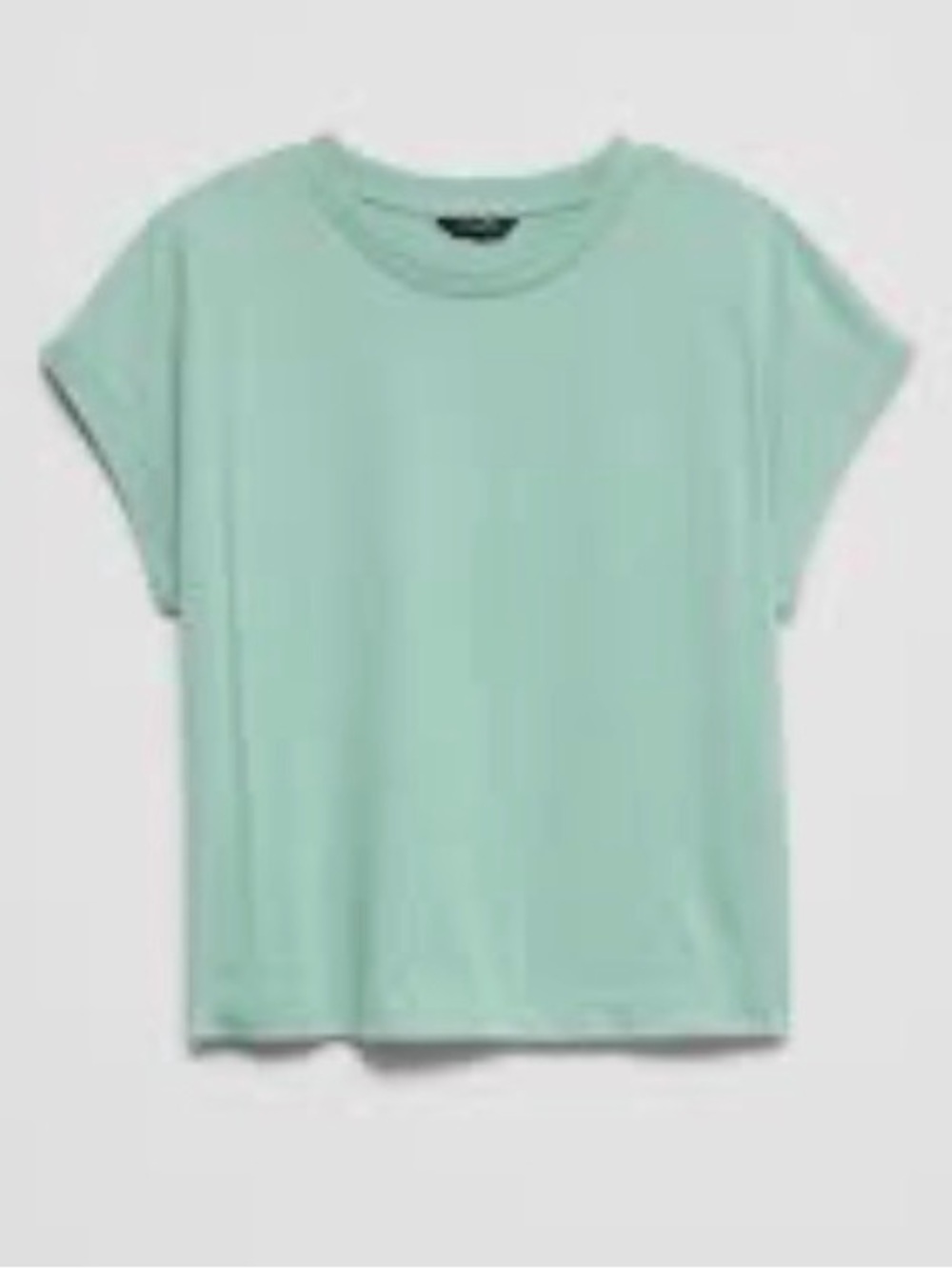 Banana Republic Factory Premium Cotton Boxy Tee